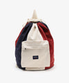 Noah - Drawstring Backpack - Red/Navy/White - Swatch