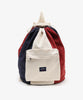 Noah - Drawstring Backpack - Red/Navy/White - Swatch
