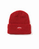 Noah - Waffle Beanie - Red - Swatch