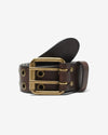 Noah - Eyelet Belt - Dark Brown - Swatch