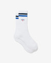 Noah - Tonal Striped Sock - Blue - Swatch