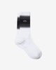 Noah - Striped Gradient Sock - Black - Swatch