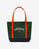 Noah - Tri-Color Logo Tote - Hunter - Swatch