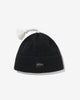 Noah - Wool Tassel Beanie - Black - Swatch