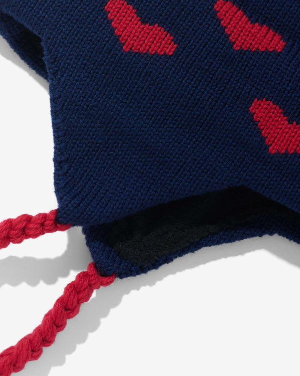 Noah - Wool Heart Beanie - Detail