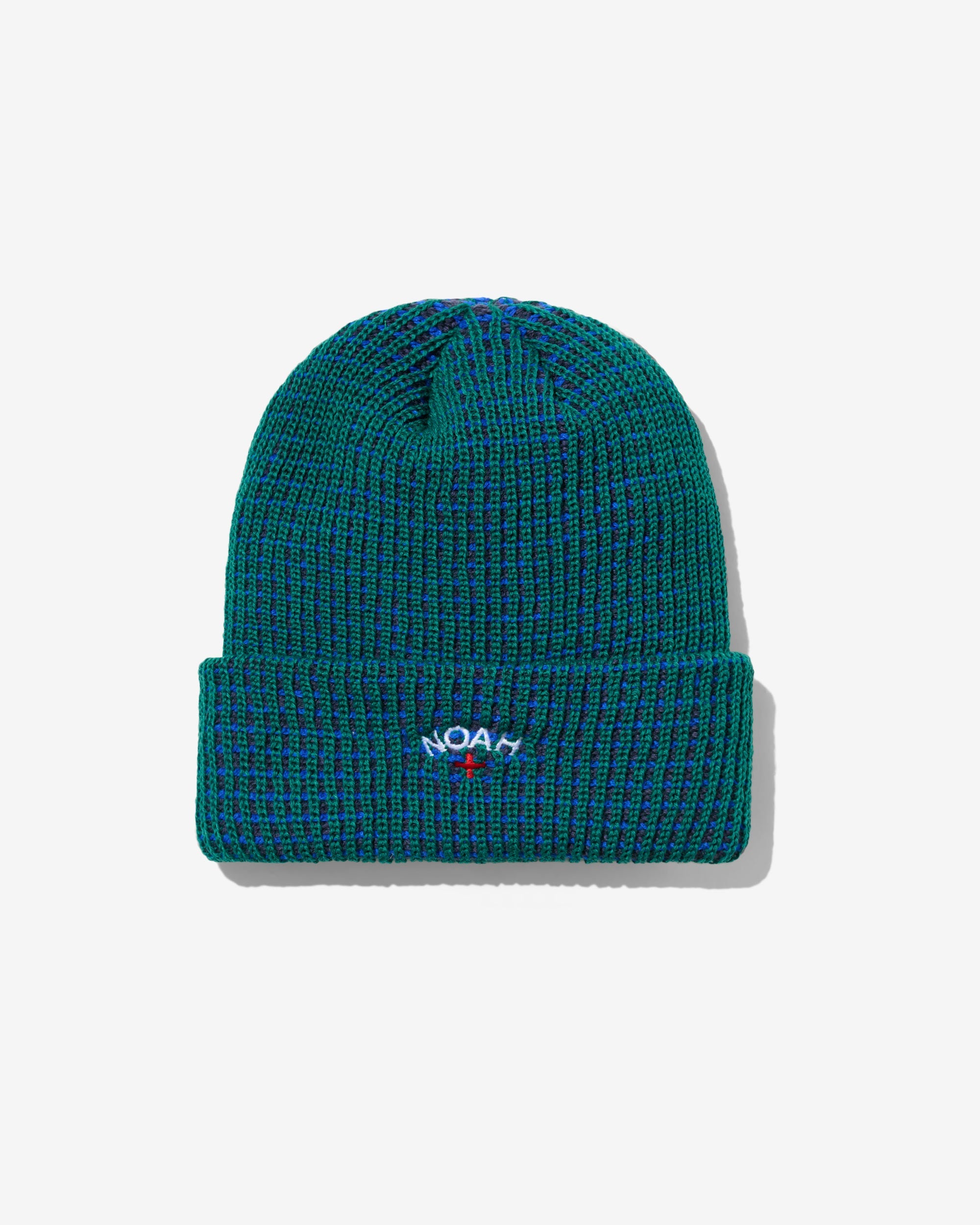 NOAH ニット帽 ブラック・ホワイト NOAH Tri-Color Beanie