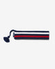 Noah - Striped Tassel Earband - Navy - Swatch
