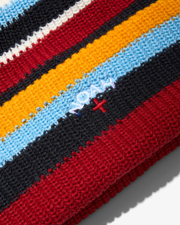 Noah - Multi Stripe Beanie - Detail