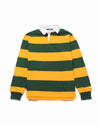 Noah - Boxy Fit Rugby - Bottle / Gold - Swatch