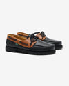 Noah - Noah x Paraboot Winter Boat Shoe - Brown/Black - Swatch