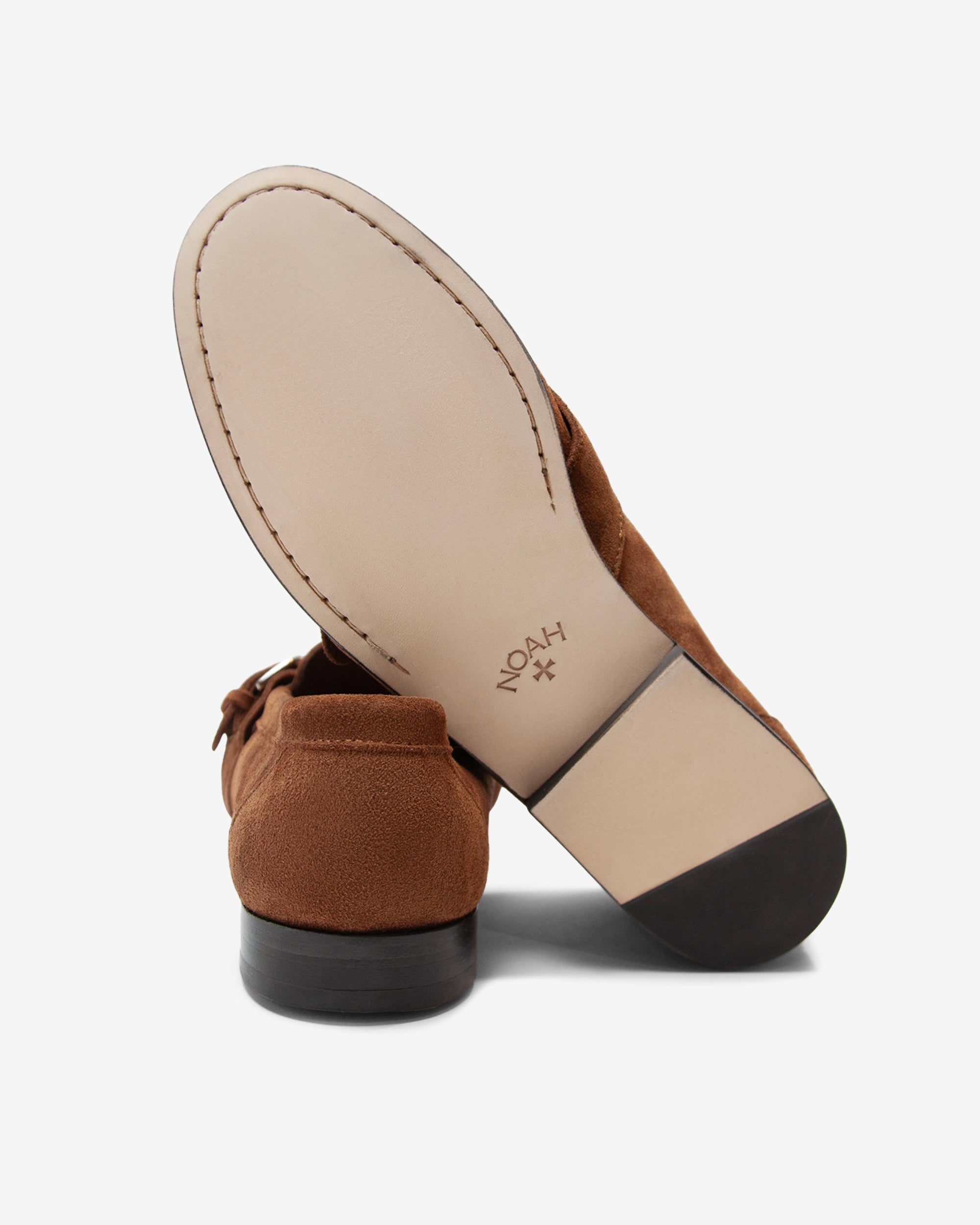 カ*ウ様 NOAH スエード バックルローファー US7 Suede Buckle Loafer - Noah