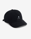 Noah - Moleskin Jolly Roger 5-Panel - Black - Swatch