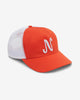 Noah - Chainstitch Trucker - Orange - Swatch