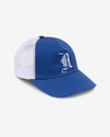 Noah - Brushed Twill Trucker - Royal - Swatch