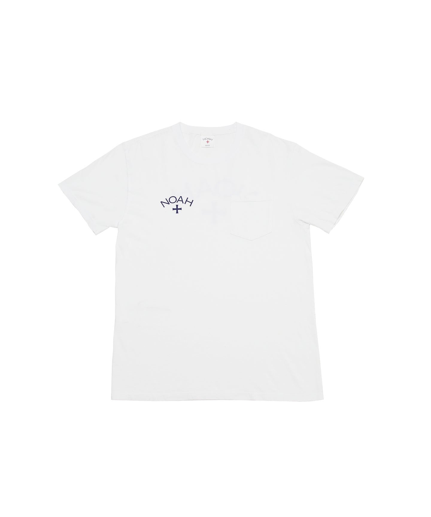 NOAH ロゴ入り ホワイト Tシャツ Summer Core Logo Pocket Tee - Noah