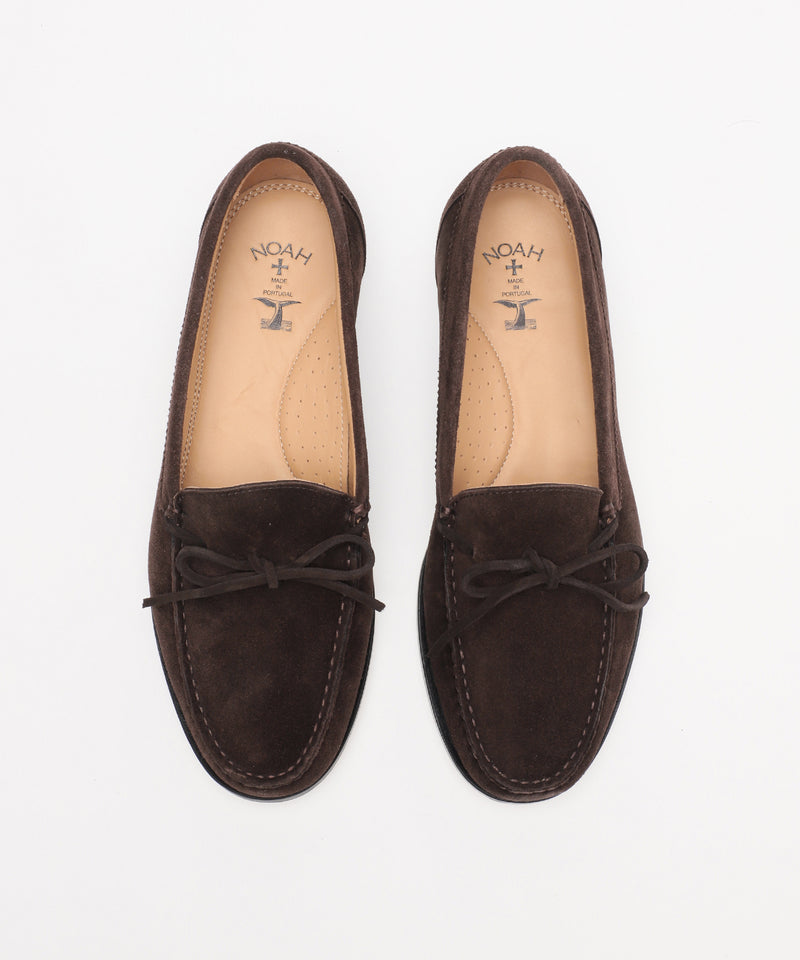 Suede Bow Loafer