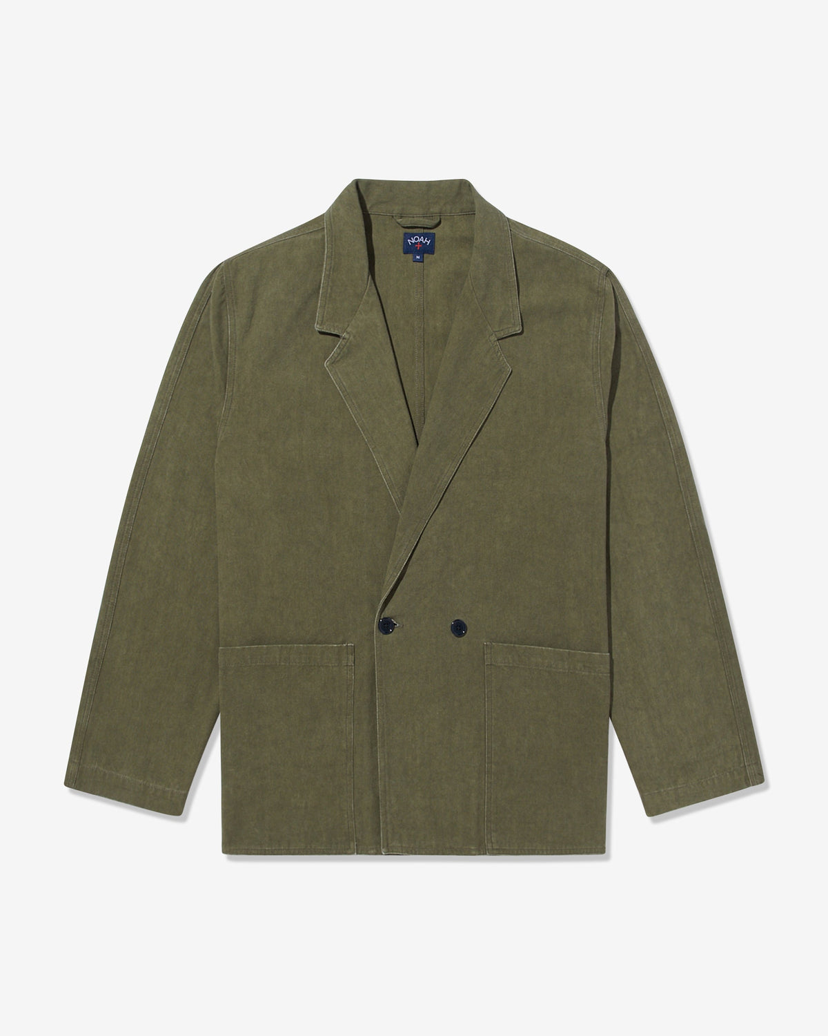 Double-Breasted Cotton Jacket