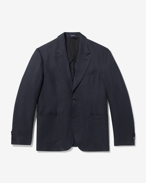 Herringbone Linen Sack Jacket - Noah