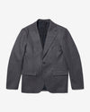 Noah - Single-Breasted Wool Jacket - Grey - Swatch