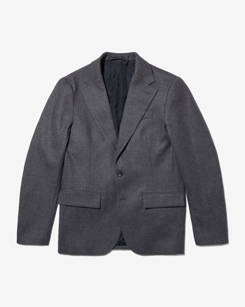 Single-Breasted Wool Jacket - Noah