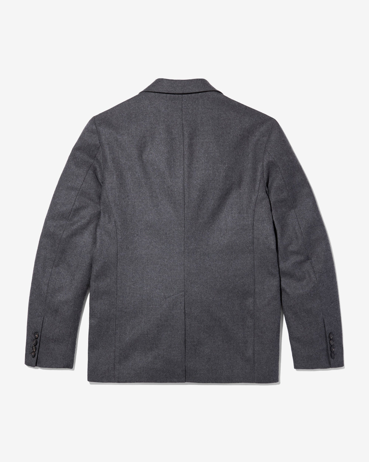 Single-Breasted Wool Jacket