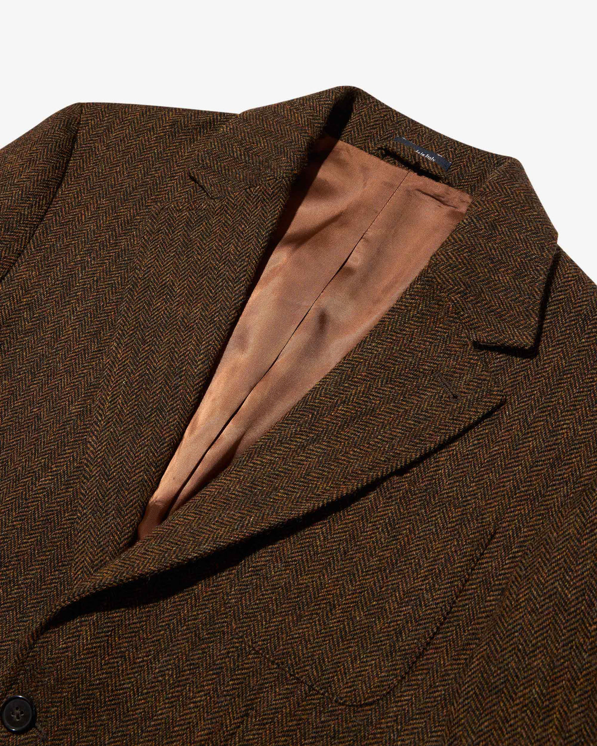 Wool Herringbone Sack Jacket