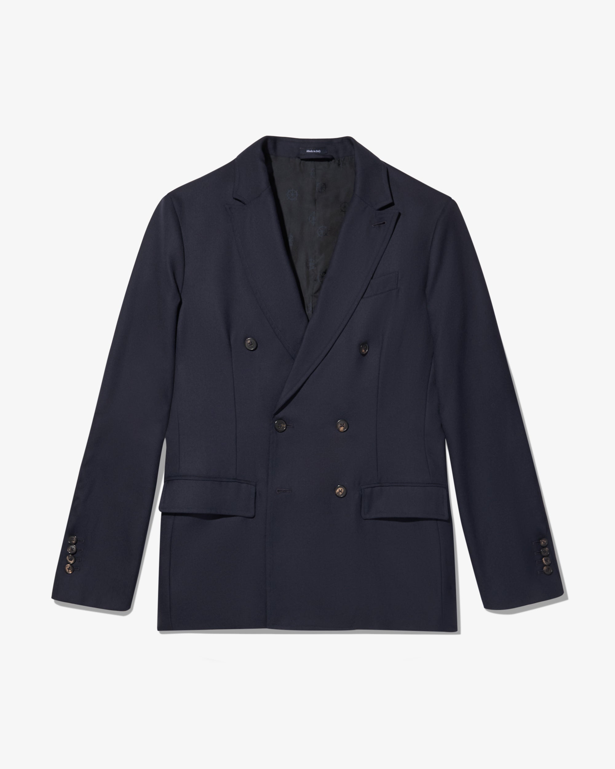 Hopsack Double-Breasted Blazer - Noah