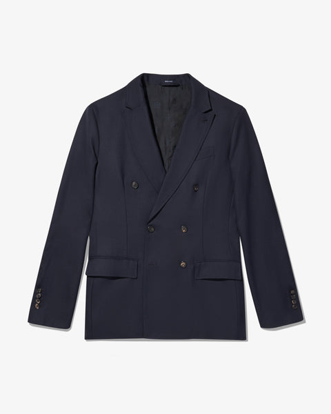 Hopsack Double-Breasted Blazer - Noah