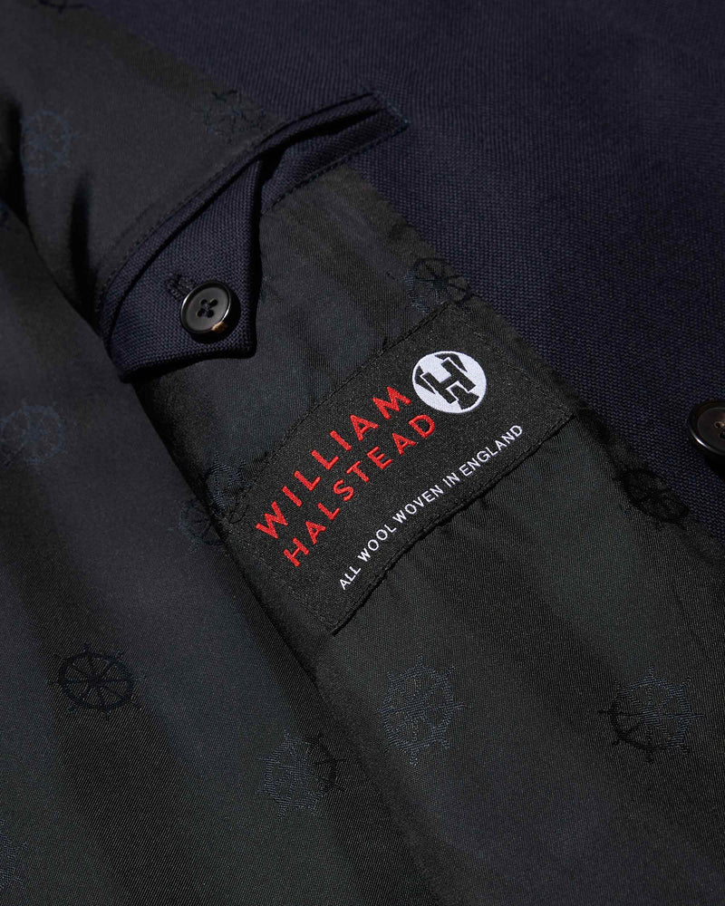 Hopsack Double-Breasted Blazer