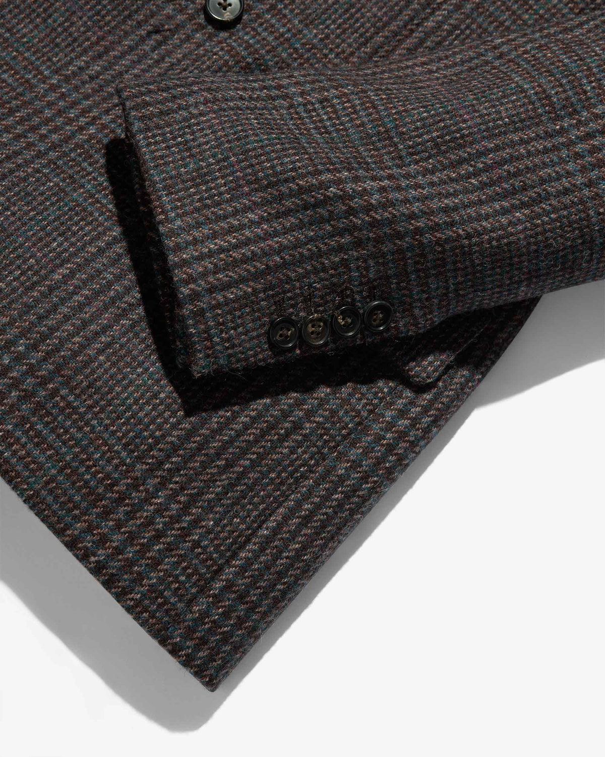 【受注販売/2026年11月配送予定】Double Breasted Glen Plaid Jacket