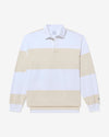 Noah - Relaxed Fit Rugby - Ivory/White - Swatch