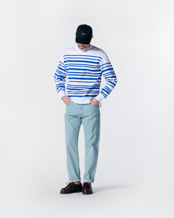 Noah - Oversized Striped Rugby Top - Detail
