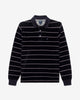 Noah - Velour Long Sleeve Polo - Purple/Lavender - Swatch