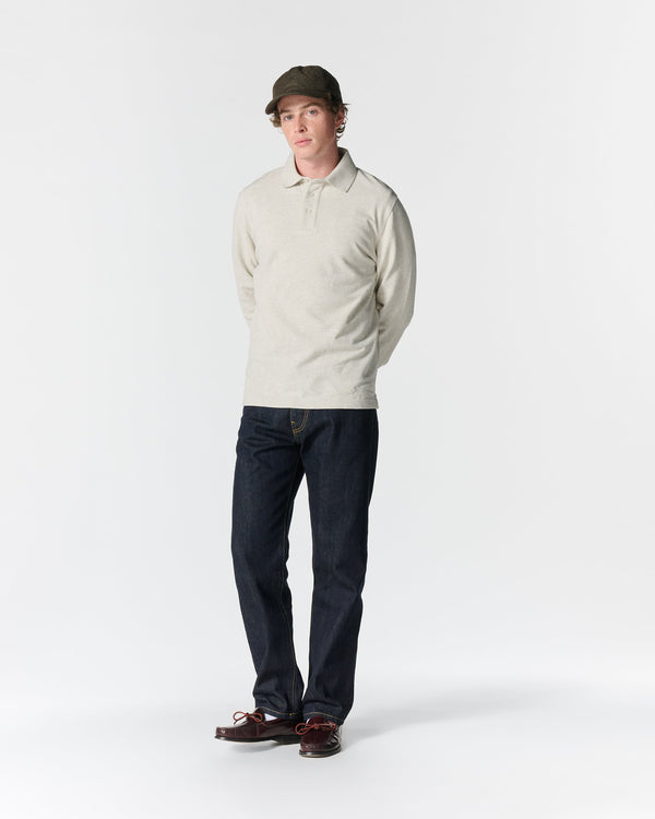 Noah - Long Sleeve Pique Polo - Detail