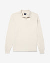 Noah - Long Sleeve Pique Polo - Light Heather - Swatch