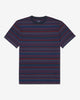 Noah - Striped Pointelle Tee - Jewel - Swatch