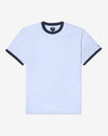 Noah - Heather Ringer Teei - Heather Blue - Swatch
