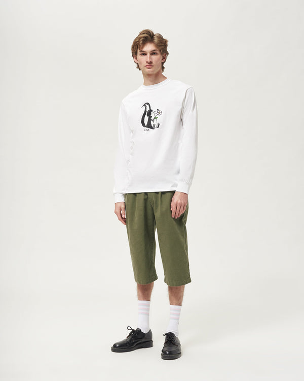 Noah - Herringbone Capri Pant - Detail