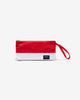 Noah - Two-Tone Canvas Travel Bag - Red - Swatch