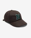 Noah - Wool Varsity Hat - Brown - Swatch