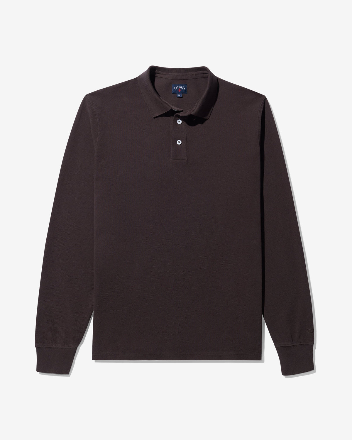 Long Sleeve Pique Polo