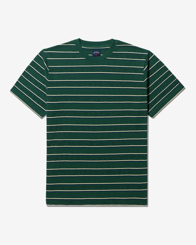Striped Pointelle Tee