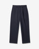 Noah - Barathea Wool Pleated Trouser - Navy - Swatch