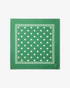 Noah - Polka Dot Bandana - Green - Swatch