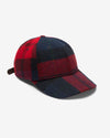 Noah - Pinewood Plaid 6-Panel - Navy / Red / Black / Green Check - Swatch
