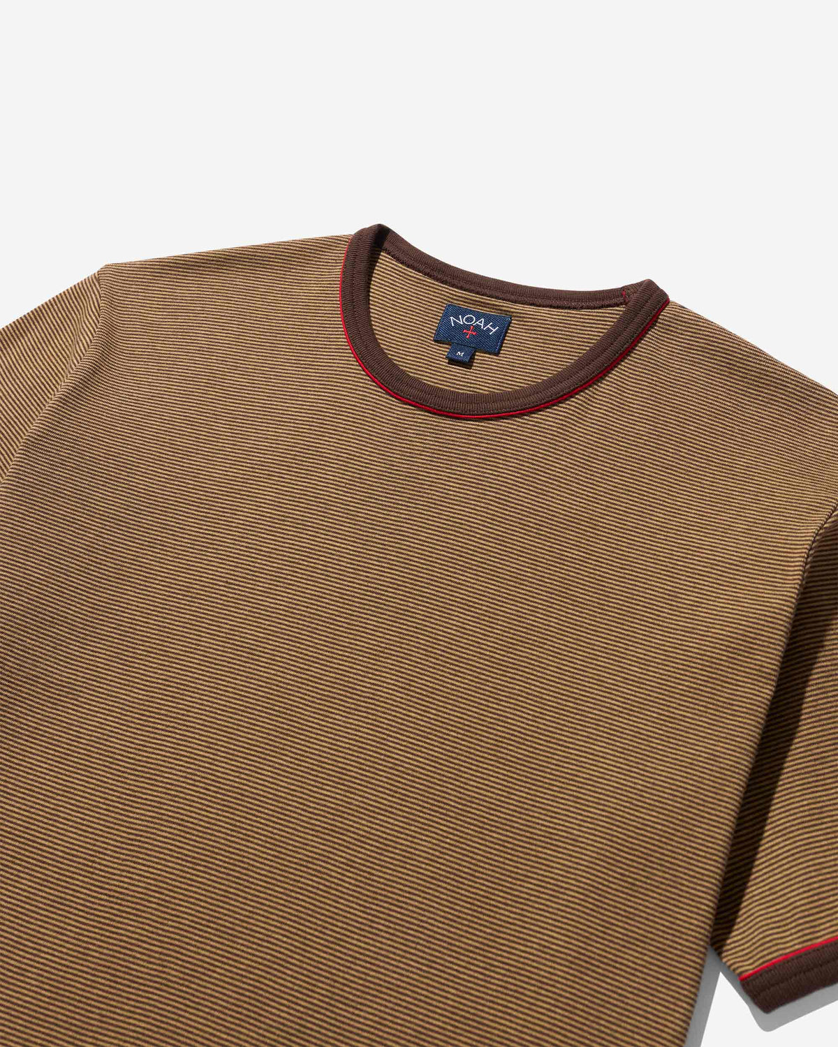 Autumn Striped Ringer Tee