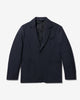 Noah - Barathea Wool Sack Jacket - Navy - Swatch
