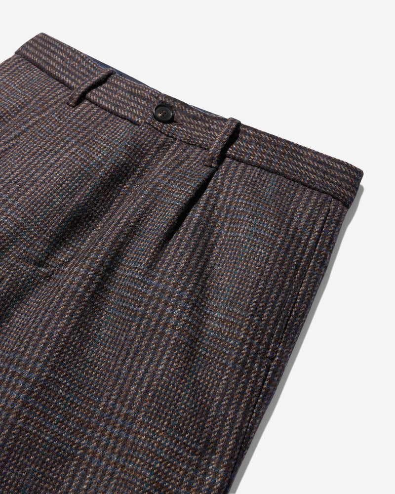 Irish Check Single-Pleated Trouser