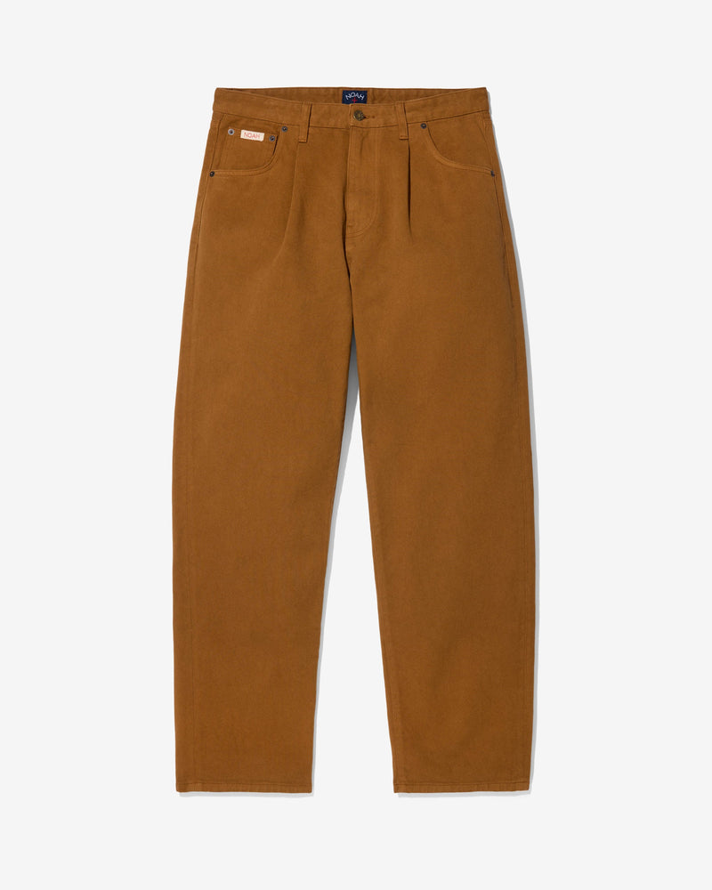 Brushed Pleated Jeans