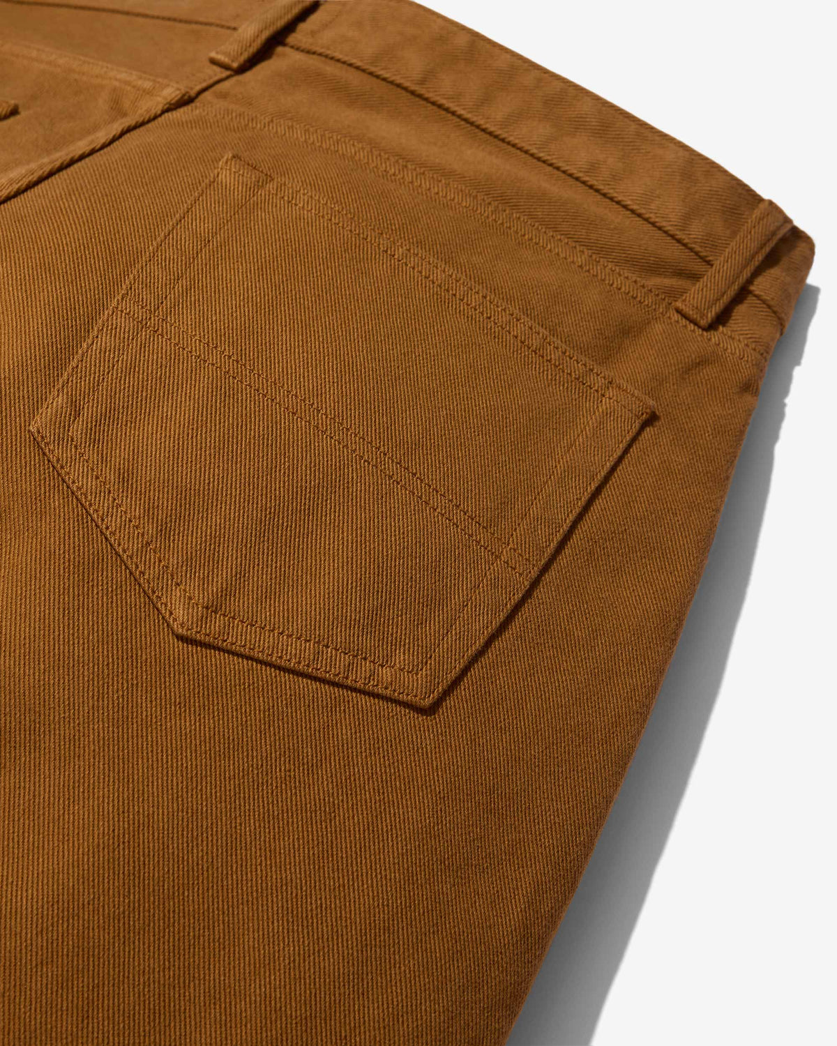 Brushed Pleated Jeans